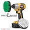 Drill Brush Power Scrubber By Useful Products 5 in W 5 in L Brush, Variety 4in-S-GW-QC-DB - alternate 5